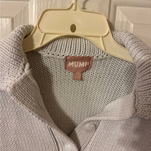 Show Me Your MuMu Light Gray Cropped Sweater - Picture 3 of 5